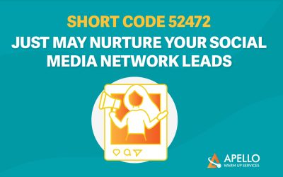 Short Code 52472 Just May Nurture Your Social Media Network Leads!